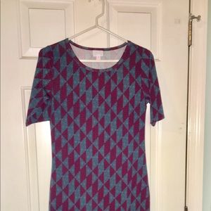 LuLaRoe Julia dress- small